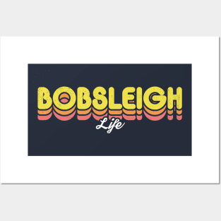 Retro Bobsleigh Life Posters and Art